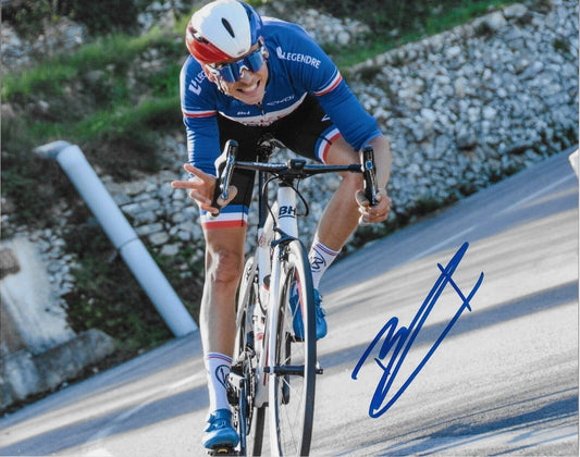 Autographed Cycling Warren Barguil UCI Team Arkea-Samsic 8x10 Photo #7 Original