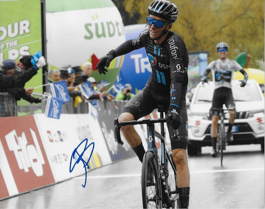 Autographed Cycling Romain Bardet UCI Team DSM-Firmenich 8x10 Photo #1 Original