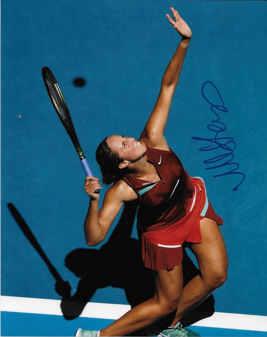 Photo autographiée de Madison Keys Tennis 8x10 #3 Original