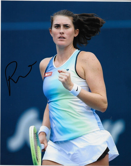 Photo autographiée de Rebecca Marino WTA Tennis 8x10 #4 Original