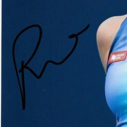 Photo autographiée de Rebecca Marino WTA Tennis 8x10 #4 Original