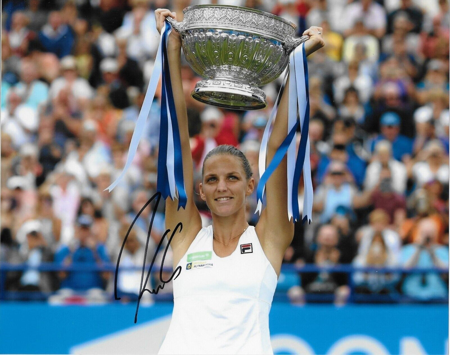 Autographed Karolina Pliskova WTA Tennis 8x10 Photo #5 Original