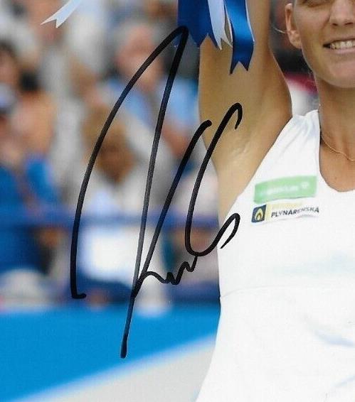 Autographed Karolina Pliskova WTA Tennis 8x10 Photo #5 Original