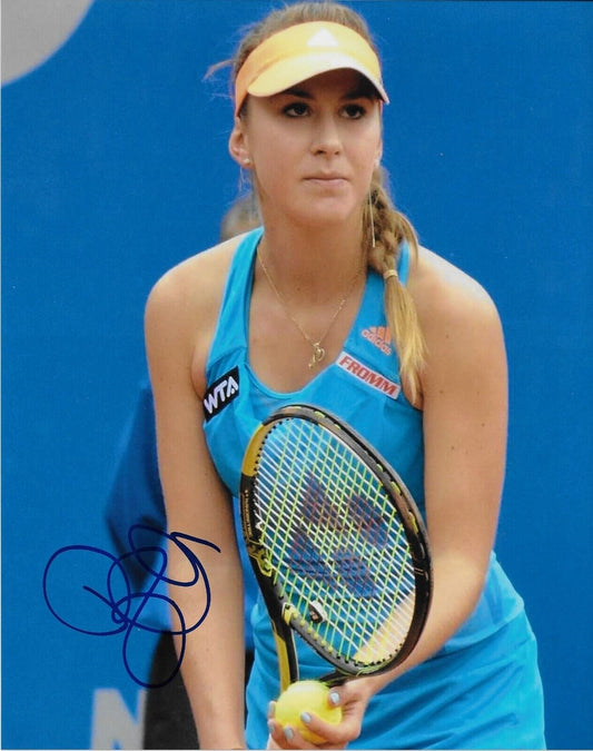Photo originale dédicacée de Belinda Bencic Tennis 8x10 #1