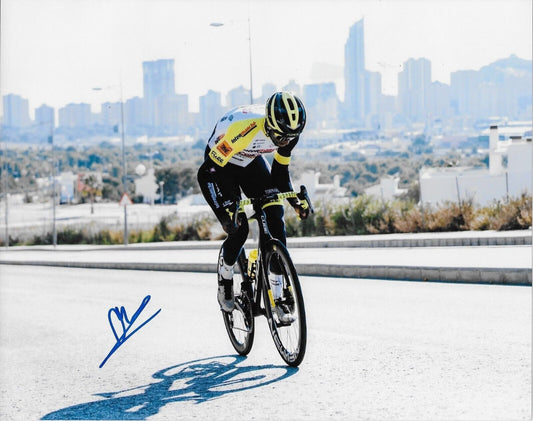 Autographed Cycling Biniam Girmay Intermarche Wanty 8x10 Photo #4 Original