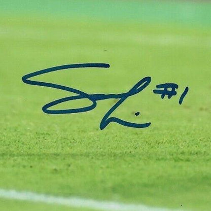 Auto. Stephanie Labbe Team Canada Soccer Gold 2020 Tokyo Olympics 8x10 Photo #3