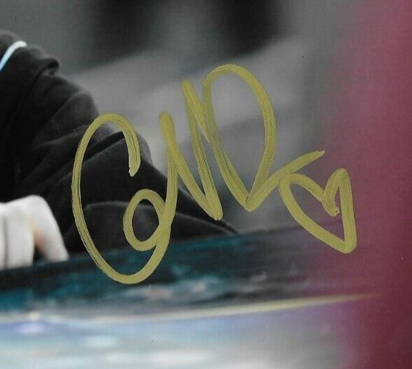 Photo autographiée 8x10 de Grace Van Dien Lady Driver #2 avec authentification JSA