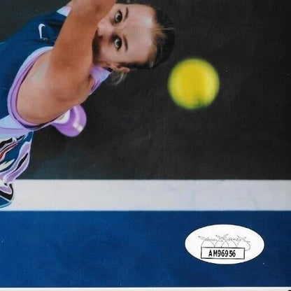 Photo autographiée de tennis 8x10 d'Anastasia Potapova 3 originale avec authentification JSA