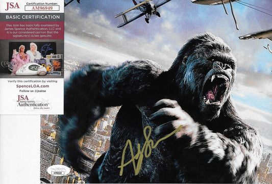 Autographed Andy Serkis Signed 8x10 photo #2 King Kong with JSA Authentication