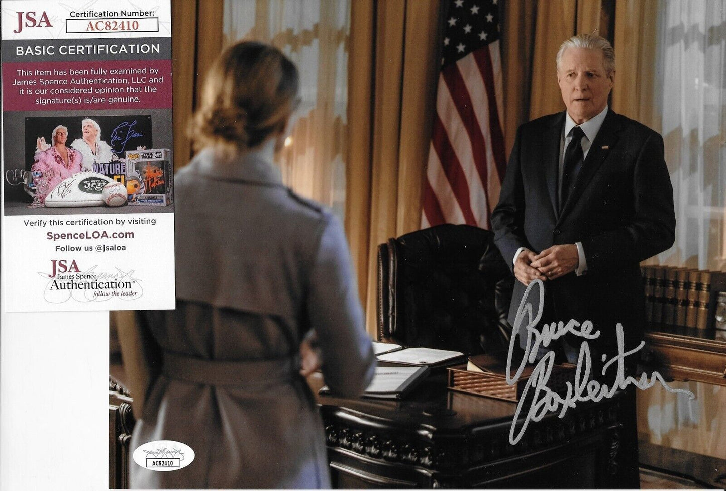 Autographed Bruce Boxleitner Signed 8x10 Photo #1 Original w JSA Authentication