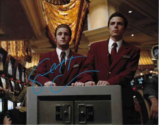 Photo 8x10 signée par l'acteur Scott Caan n°1 du film original Ocean's 11