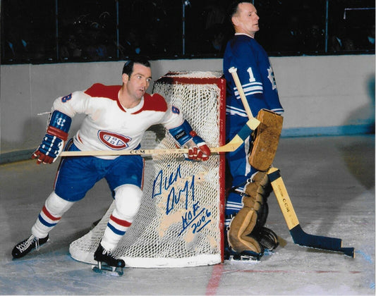 Autographed Montreal Canadiens Hall of Famer Dick Duff 8x10 Photo #1 Original