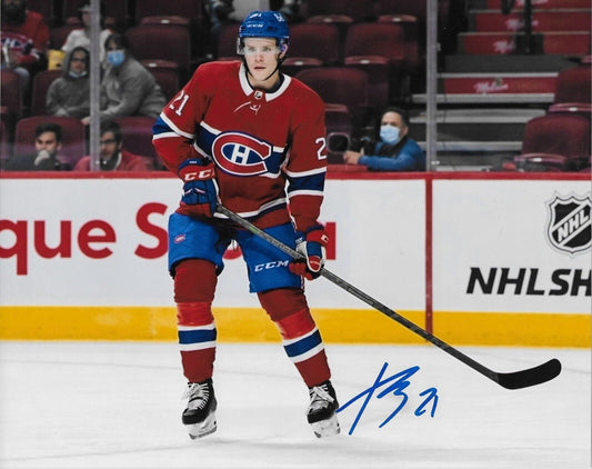 Autographed Montreal Canadiens Kaiden Guhle 8x10 Photo #7 Original