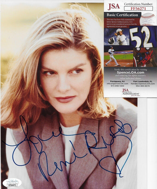 Signed Rene Russo Autographed 8x10 Photo  #2 with JSA Authentication