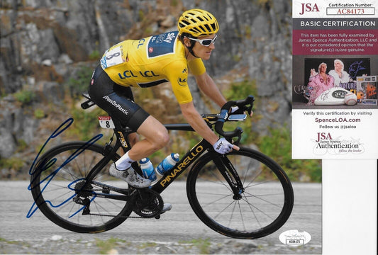Autographed Cycling Geraint Thomas Team Sky 8x10 Photo #2 Original w JSA