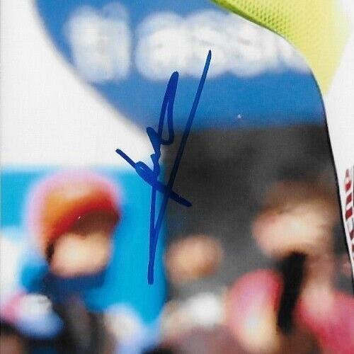 Autographed Cycling Biniam Girmay Intermarche Wanty 8x10 Photo #6 Original w JSA