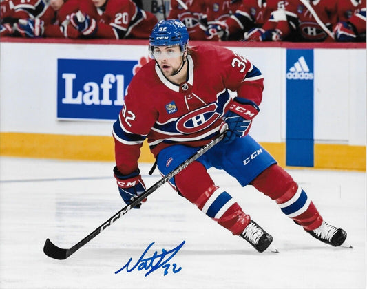 Autographed Montreal Canadiens Nathan Legare Signed 8x10 Photo #1 Original