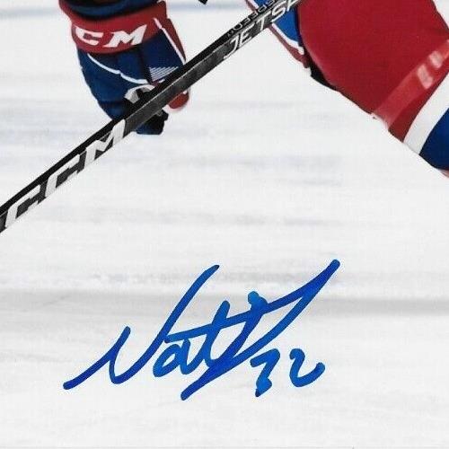 Autographed Montreal Canadiens Nathan Legare Signed 8x10 Photo #1 Original