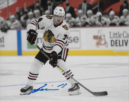 Autographed Chicago Blackhawks Nicolas Beaudin 8x10 Photo #7 Original