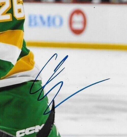 Autographed Minnesota Wild Connor Dewar Signed 8x10 Photo #2 Original
