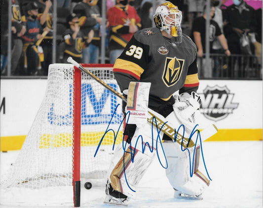 Autographed Vegas Golden Knights Laurent Brossoit Signed 8x10 Photo #3 Original