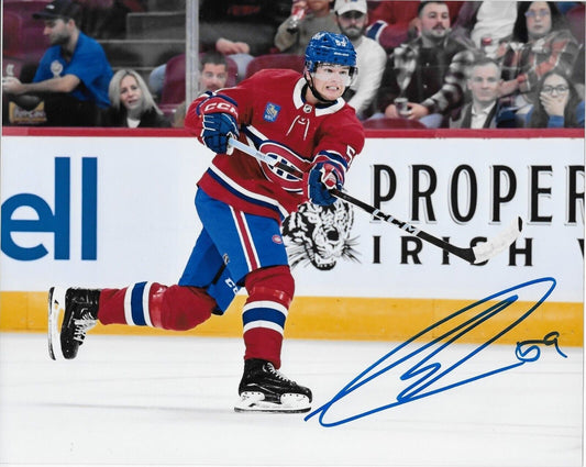 Autographed Montreal Canadiens Mattias Norlinder Signed  8x10 Photo #2 Original