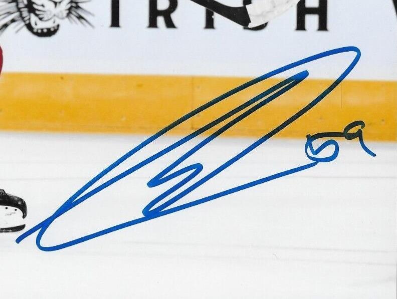 Autographed Montreal Canadiens Mattias Norlinder Signed  8x10 Photo #2 Original