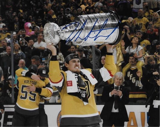 Autographed Vegas Golden Knights Zach Whitecloud Signed 8x10 Photo #1 Original