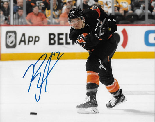 Signed Ronnie Attard Philadelphia Flyers Autographed 8x10 Photo #2 Original