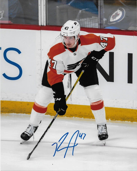 Signed Ronnie Attard Philadelphia Flyers Autographed 8x10 Photo #7 Original