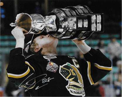 Photo 8x10 signée par Christian Dvorak London Knights #7 Original