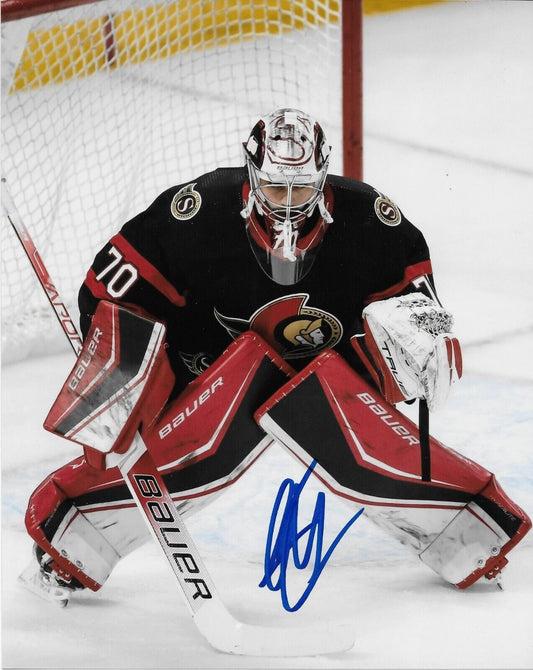 Autographed Ottawa Senators Kevin Mandolese Belleville Sens 8x10 Photo #1