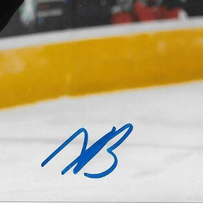 Autographed Oilers Prospect Xavier Bourgault Team Canada 8x10 Photo #2 Original
