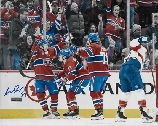 Signed Sean Farrell Montreal Canadiens Autographed 8x10 Photo #1 Original