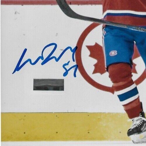 Signed Sean Farrell Montreal Canadiens Autographed 8x10 Photo #1 Original