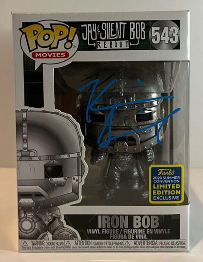 Autographed Kevin Smith signed Pop Funko JSA certified clerks,  silent Bob