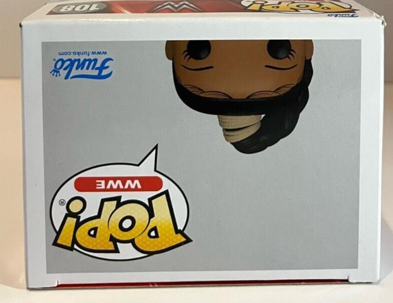 Pop Funko WWE JSA Wrestling 2 dédicacé par Bianca Belair