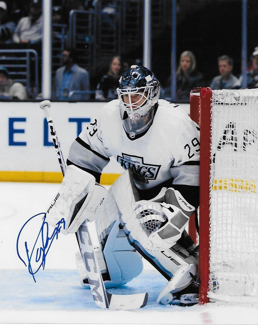 Autographed Los Angeles Kings Pheonix Copley Signed 8x10 Photo #2 Original