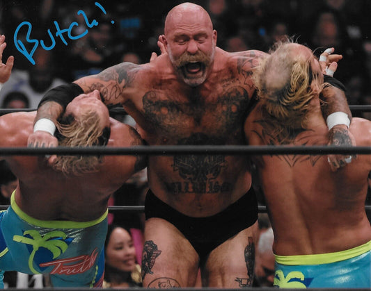 Photo autographiée de Wrestling The Butcher AEW signée 8x10 #3 Original
