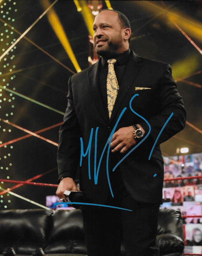 Photo autographiée du MVP de la lutte WWE 8x10 signée #1 Original