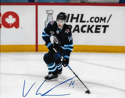 Autographed Winnipeg Jets Ville Heinola Signed 8x10 Photo #5 Original
