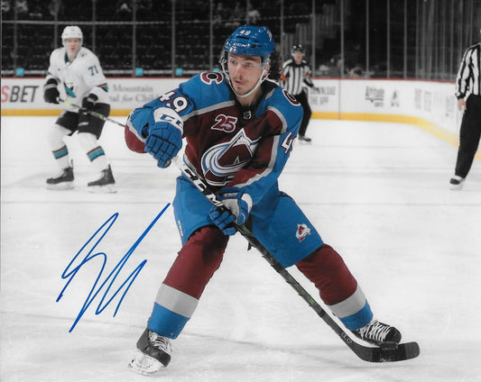 Autographed Colorado Avalanche Samuel Girard Signed 8x10 Photo #4 Original