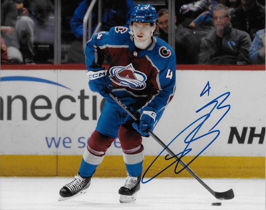Autographed Colorado Avalanche Bowen Byram Signed 8x10 Photo #3 Original