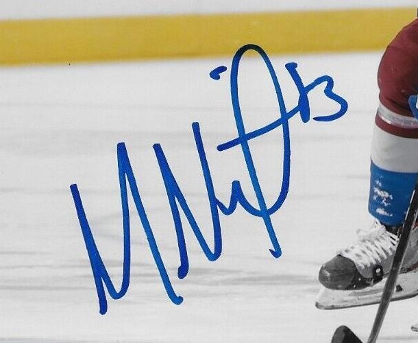 Autographed Colorado Avalanche Matt Nieto Signed 8x10 Photo #1 Original