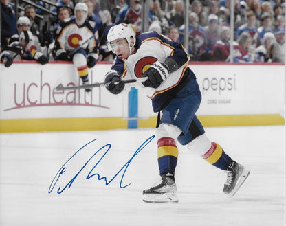 Autographed Colorado Avalanche Evan Rodrigues Signed  8x10 Photo #1 Original