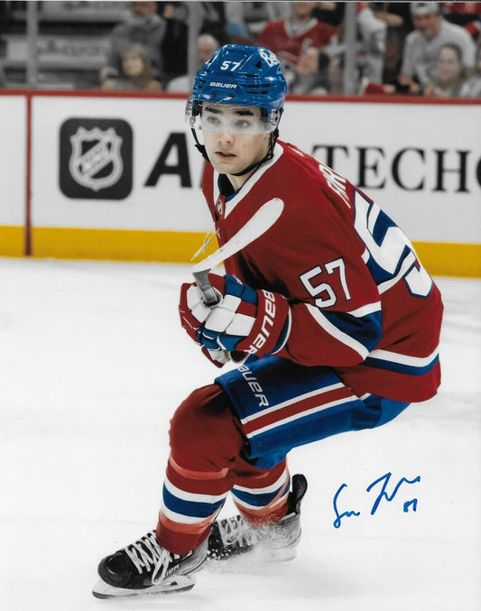 Signed Sean Farrell Montreal Canadiens Autographed 8x10 Photo #6 Original