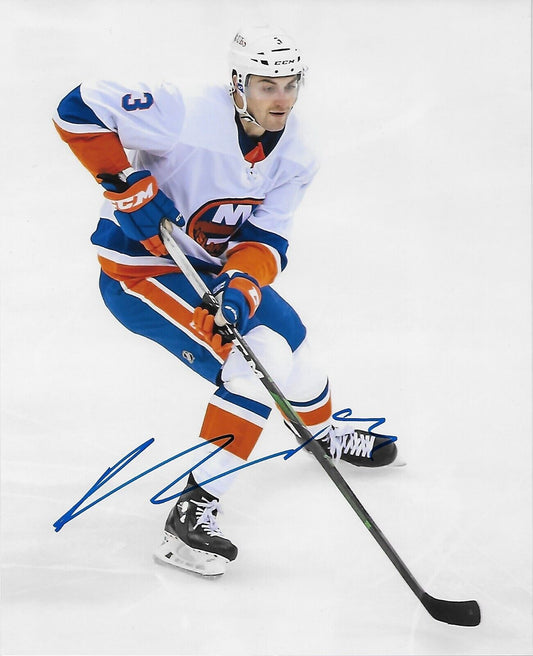 Autographed New York Islanders Adam Pelech Signed 8x10 Photo #2 Original