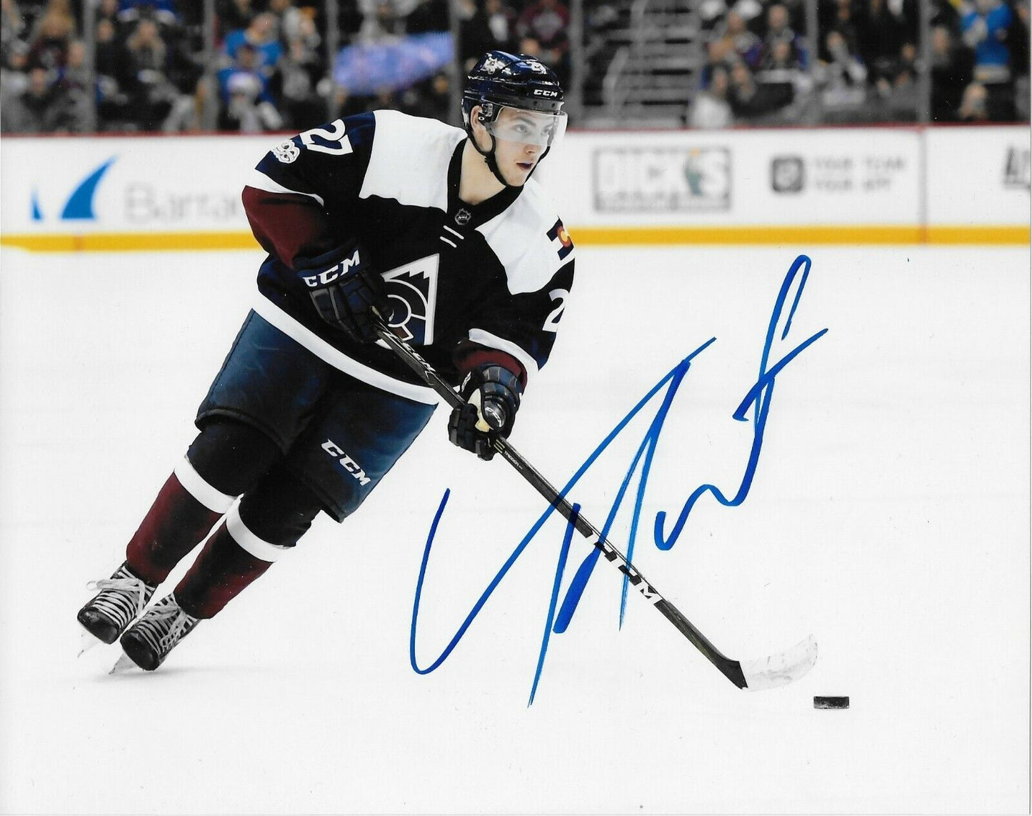 Autographed Colorado Avalanche Tyson Jost Signed 8x10 Photo #3 Original