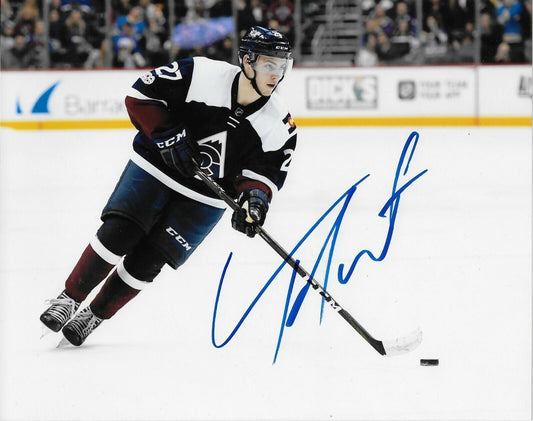 Autographed Colorado Avalanche Tyson Jost Signed 8x10 Photo #3 Original