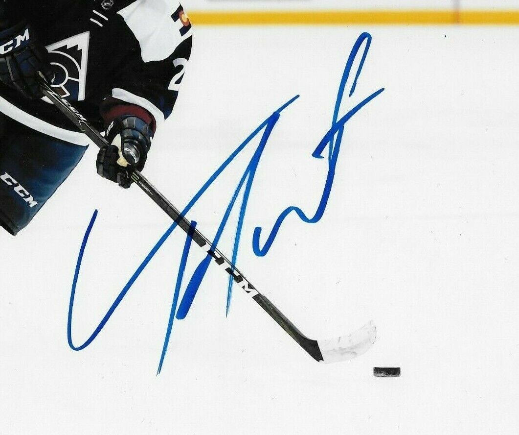 Autographed Colorado Avalanche Tyson Jost Signed 8x10 Photo #3 Original
